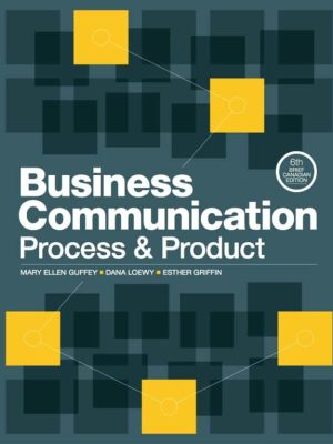 Business Communication: Process and Product – Brief (6th Canadian Edition) – eBook PDF