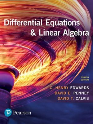 Differential Equations and Linear Algebra (4th Edition) – eBook PDF