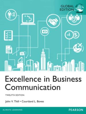 Excellence in Business Communication (12th Global Edition) – eBook PDF