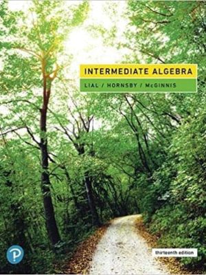 Intermediate Algebra (13th Edition) – Lial/Hornsby/McGinnis – eBook PDF
