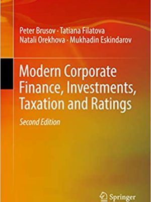 Modern Corporate Finance, Investments, Taxation and Ratings (2nd Edition) – eBook PDF