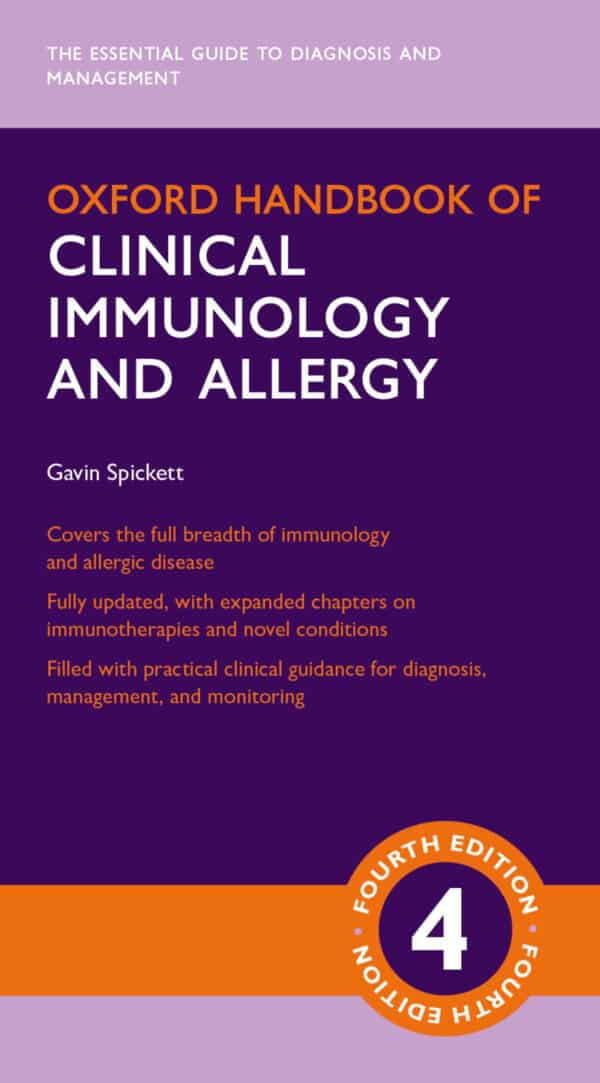 Oxford Handbook of Clinical Immunology and Allergy (4th Edition) – eBook PDF