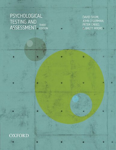 Psychological Testing and Assessment (3rd Edition) – eBook PDF