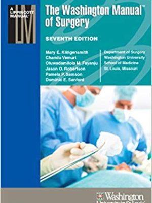 The Washington Manual of Surgery (7th Edition) – eBook PDF