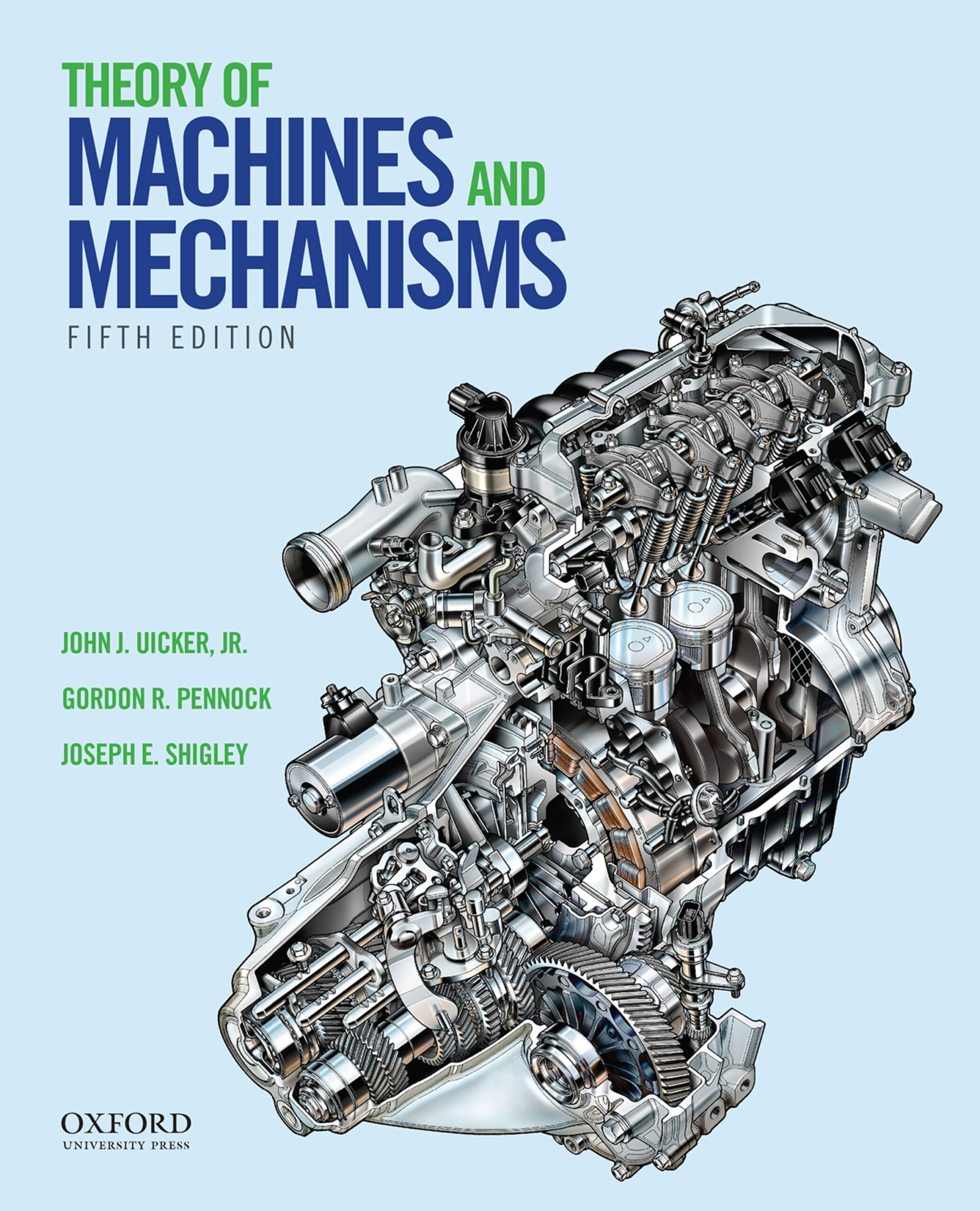 Theory of Machines and Mechanisms (5th Edition) – eBook PDF