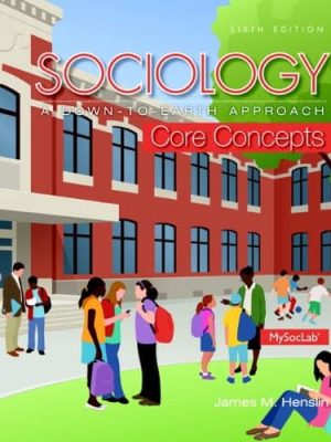 Sociology: A Down-To-Earth Approach Core Concepts (6th edition) – eTextBook PDF